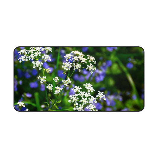 Desk Mat : Spring Flowers