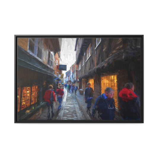 Framed Canvas : Main Street