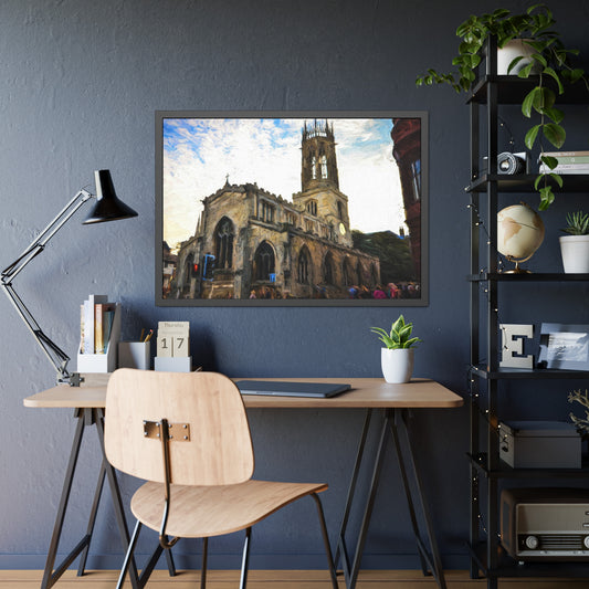 Framed Paper Poster : Cathedral Art