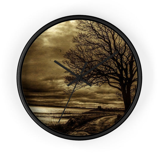 Wall Clock : Winter Sky