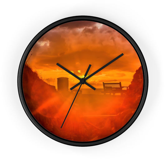 Wall Clock : Sunset