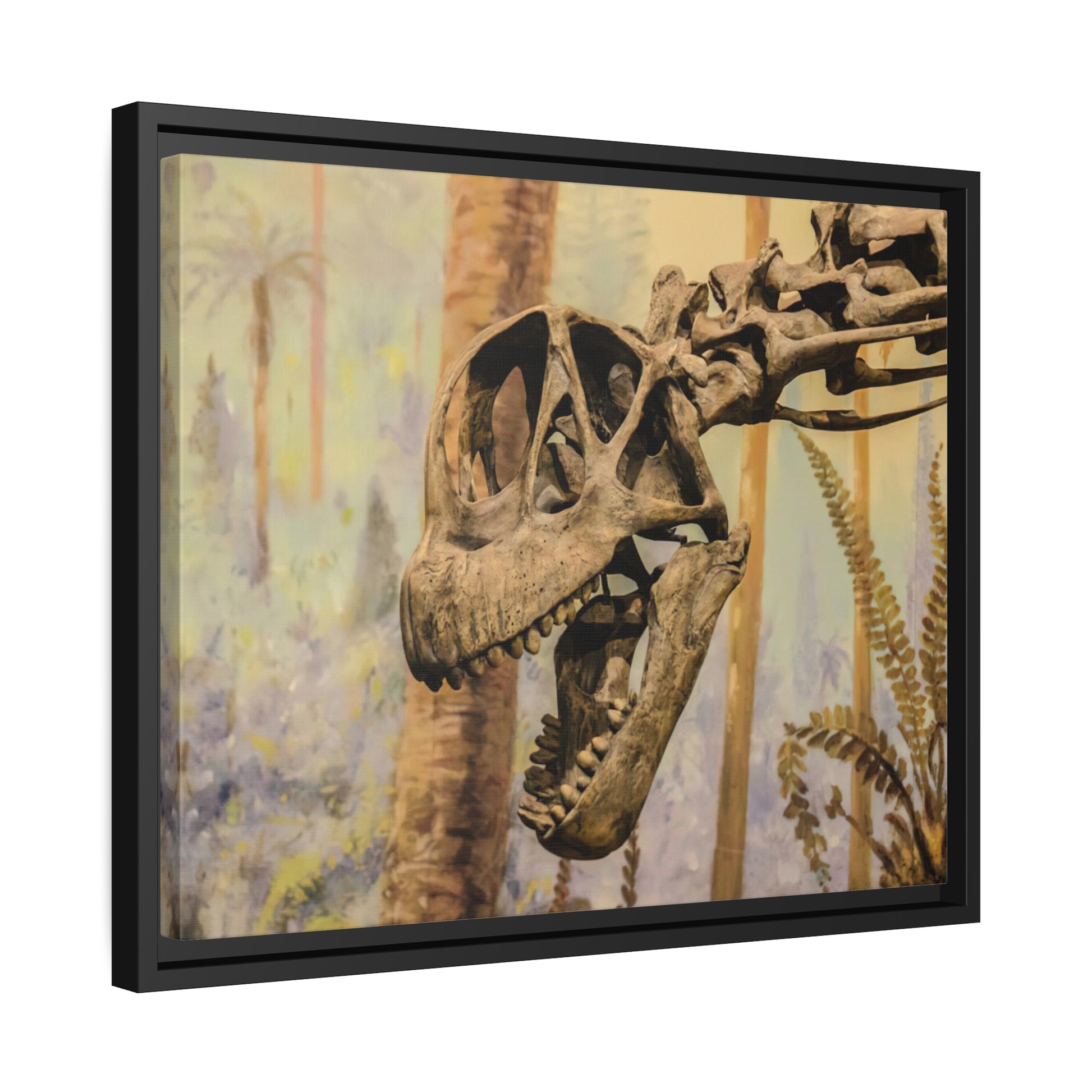 Framed Canvas : Dinosaur