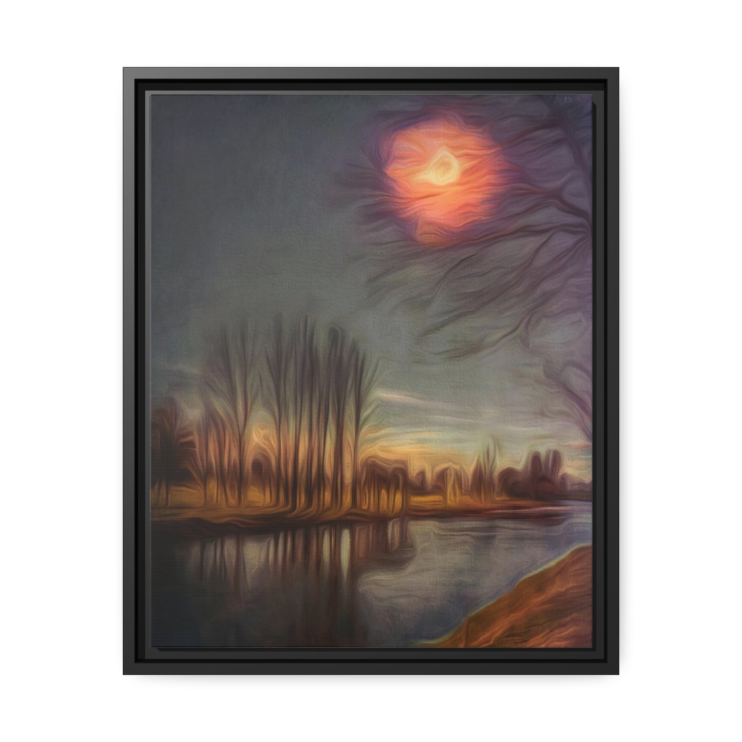 Framed Canvas : Abstract Art