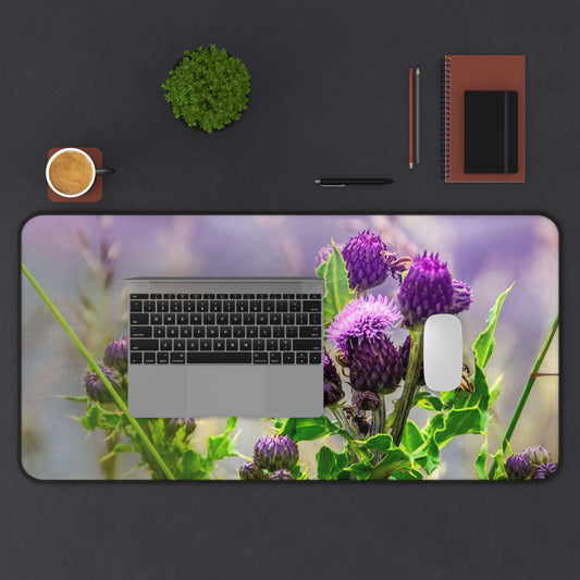 Desk Mat : Scottish Thistle