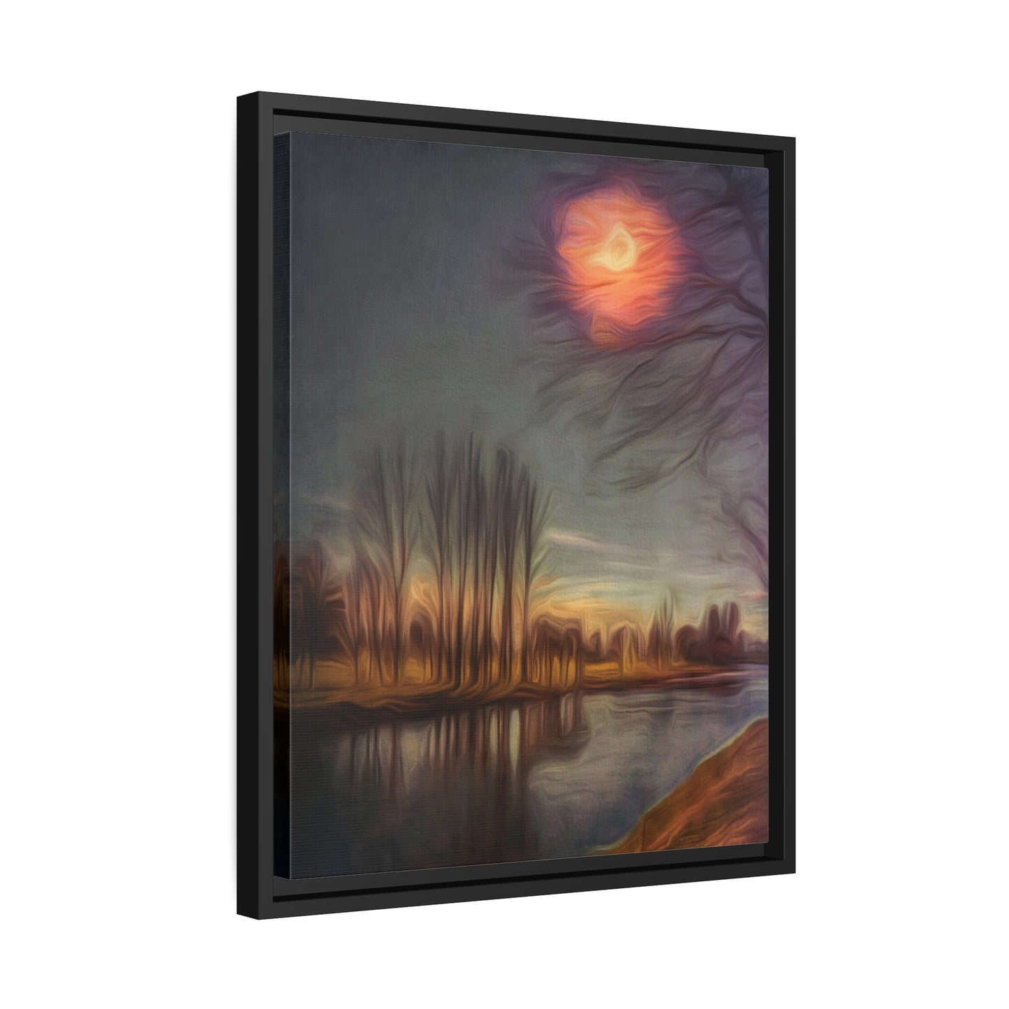 Framed Canvas : Abstract Art