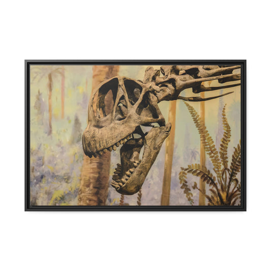 Framed Canvas : Dinosaur