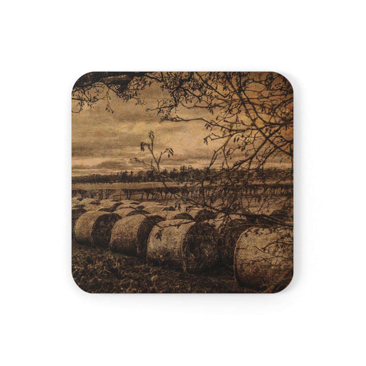 4 Coaster Set : Haybales