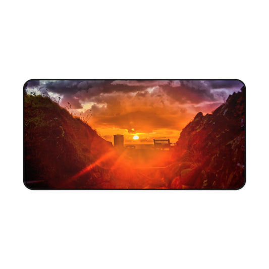 Desk Mat : Beach Sunset