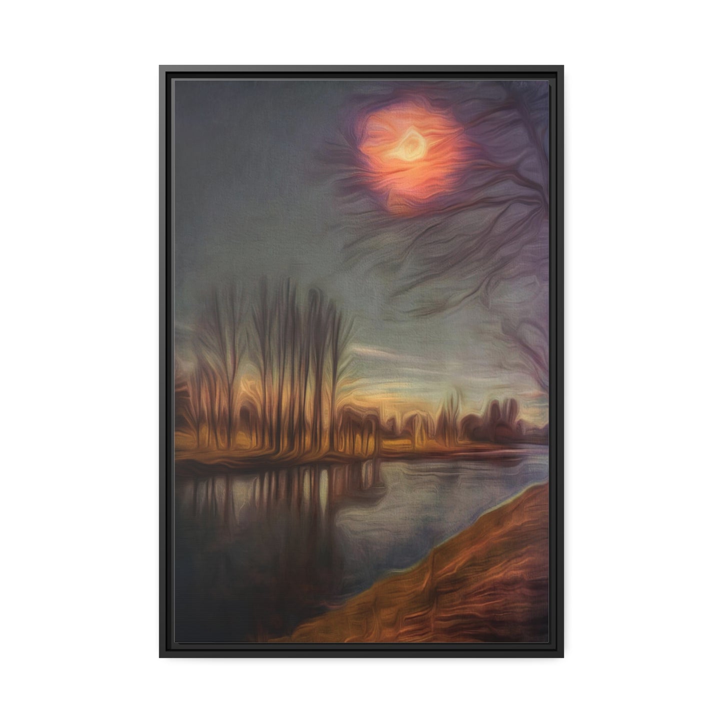 Framed Canvas : Abstract Art