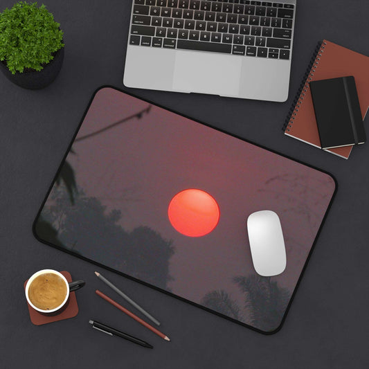 Desk Mat : Red Moon